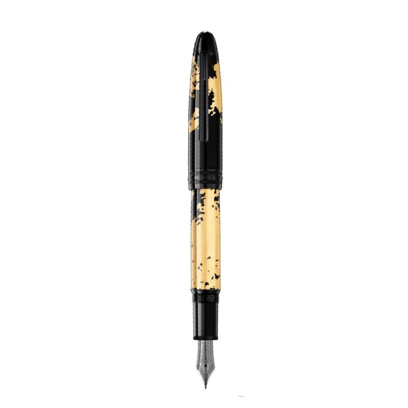 Montblanc » Fountain Pen Meisterstück Solitaire Calligraphy Gold Leaf