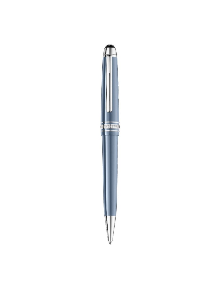 Montblanc Penna a Sfera Meisterstück Glacier LeGrand blu - Vendita