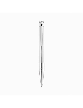 S.T. Dupont Penna a sfera D-Initial Metallo Argentato - Vendita Online - Lazzaroni Penne