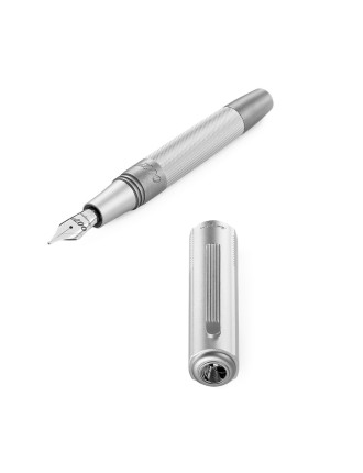 Montegrappa Stylo Plume 007 Édition Spéciale Édition Argent Or 14K - Vente en Ligne - Lazzaroni Penne