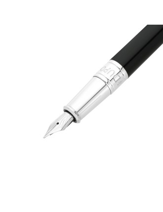 S.T. Pluma Estilográfica Dupont Initial Silver - Venta en Línea - Lazzaroni Penne