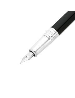 S.T. Stylo à plume Dupont Initial Silver - Vente en ligne - Lazzaroni Penne