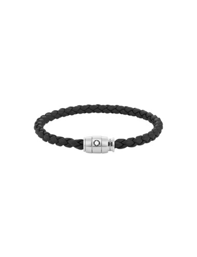 Montblanc Bracelet with 3-Ring Closure in Soft Leather - Online Sale - Lazzaroni Penne